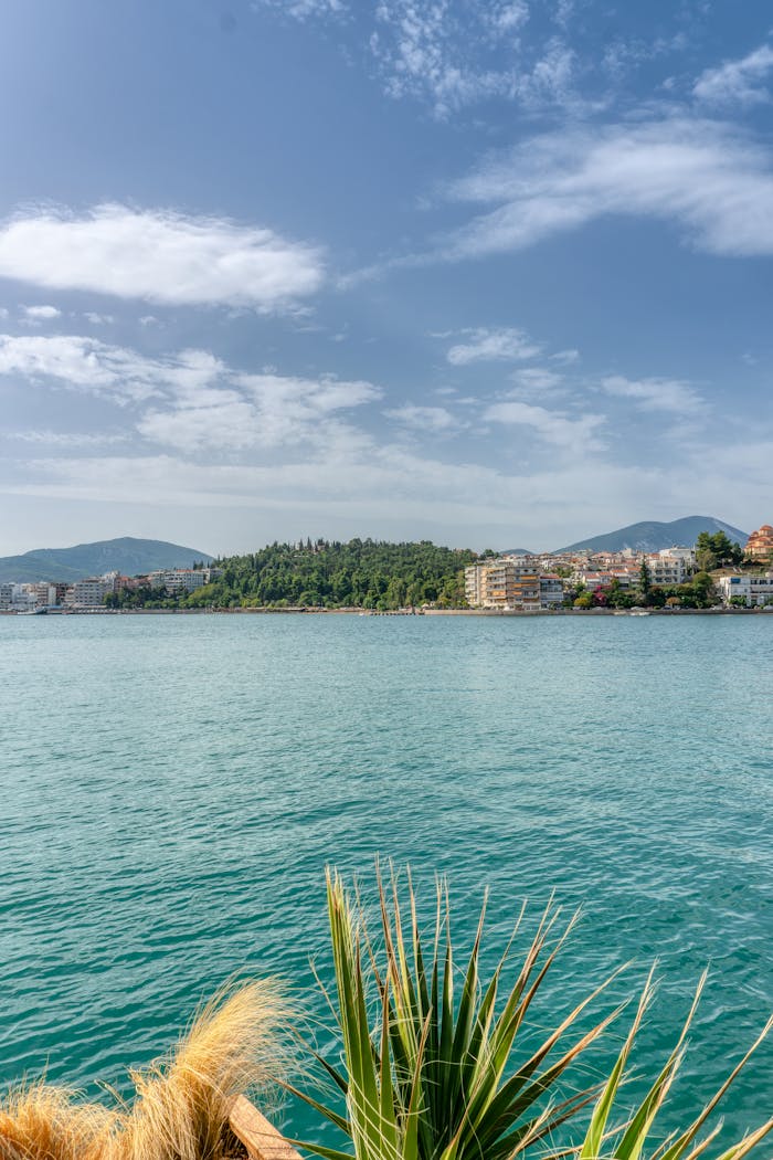 Crafting Captivating Headlines: Your awesome post title goes here Stunning seascape in Χαλκίδα, Greece, featuring serene waters and lush countryside.